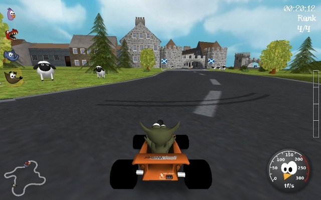 SuperTuxKart game on Ubuntu