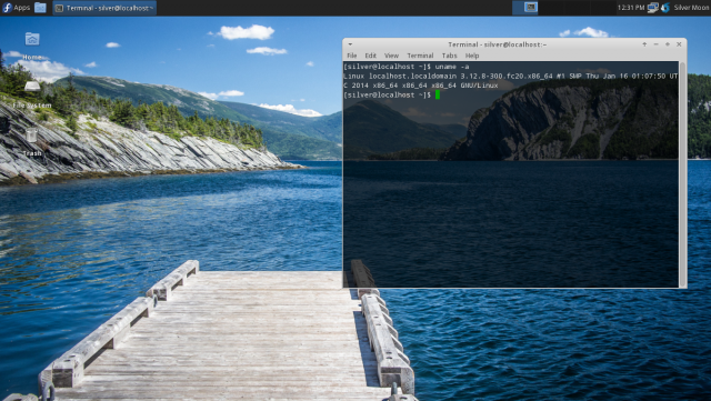 Fedora 20 Xfce spin