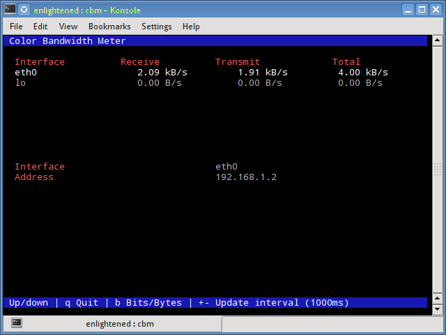 cbm linux network monitor