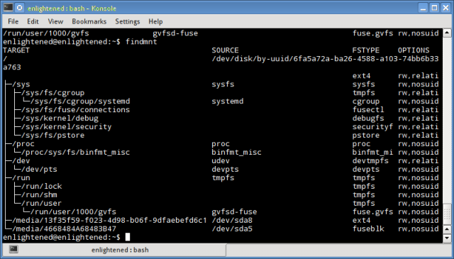 8 Examples Of Findmnt Command To Check Mounted File Systems On Linux 