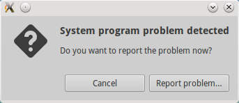 How to fix "System program problem detected" error on Ubuntu