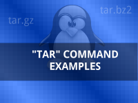 tar command examples linux