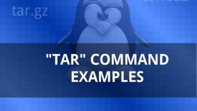 tar command examples linux