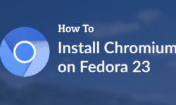install chromium on fedora 23