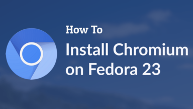 install chromium on fedora 23