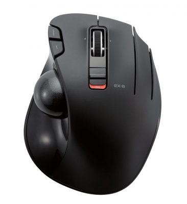 ELECOM M-XT3DRBK Wireless Trackball Mouse