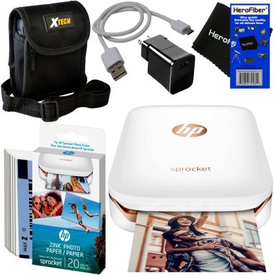 HP Sprocket Photo Printer 30 sheets Photo Paper
