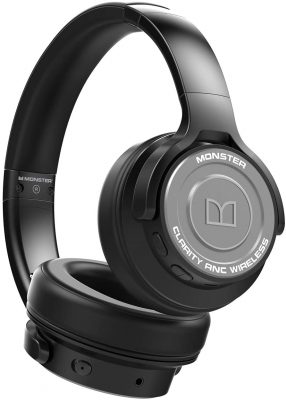 Monster Bluetooth Wireless Clarity ANC Headphone Grey