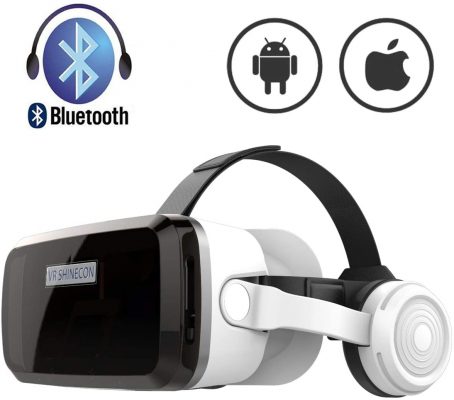 SHINECON VR Headset with Bluetooth