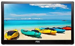 AOC I1659FWUX 15.6" USB-powered portable monitor