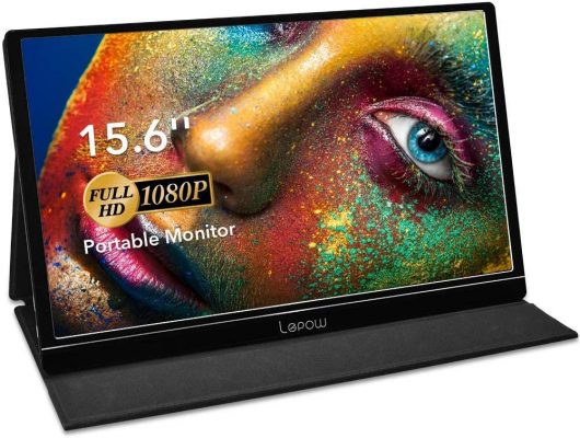 Lepow 15.6 Inch Full HD 1080P Portable Monitor