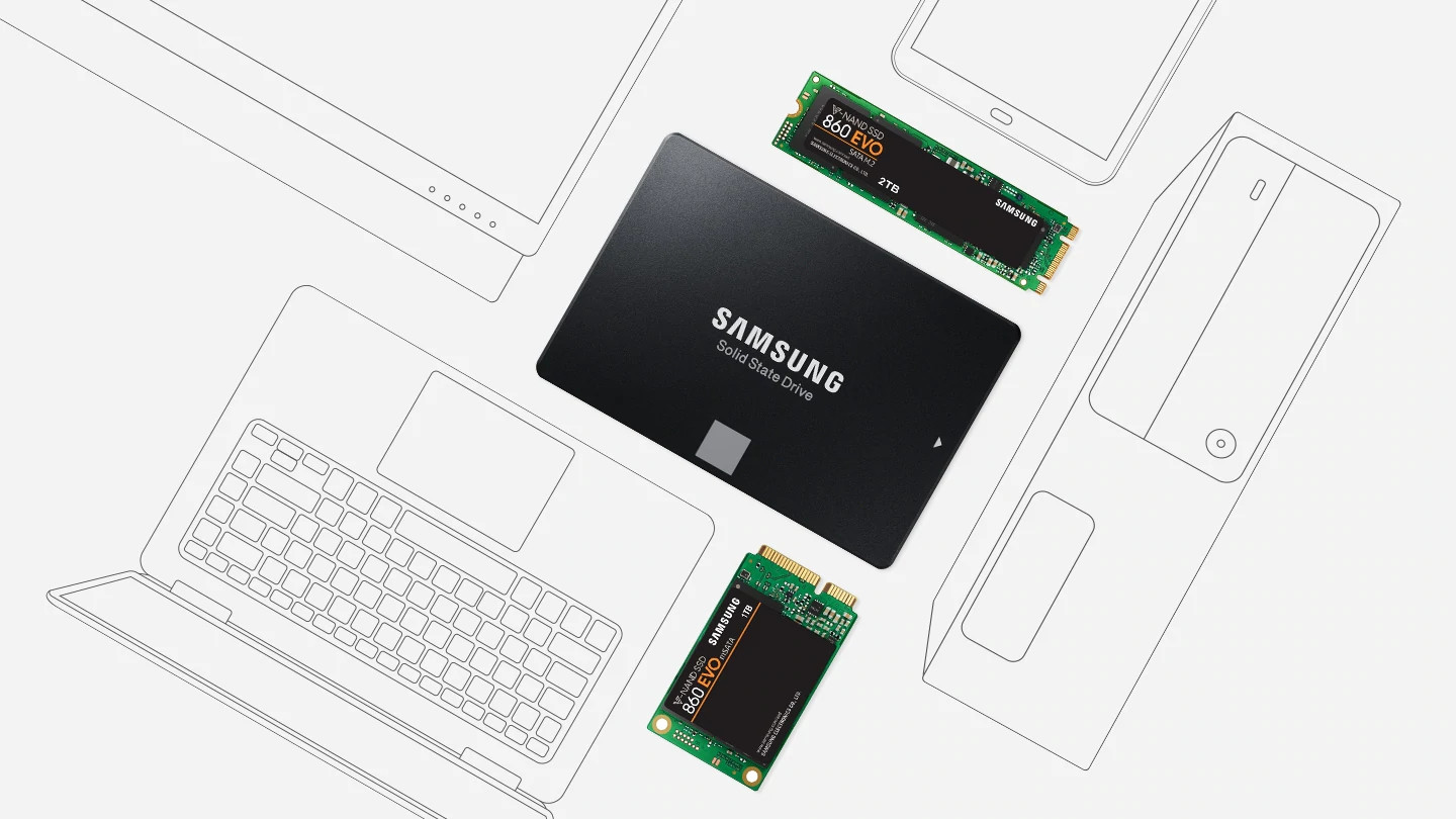 Samsung 860 EVO Sata M2 SSD