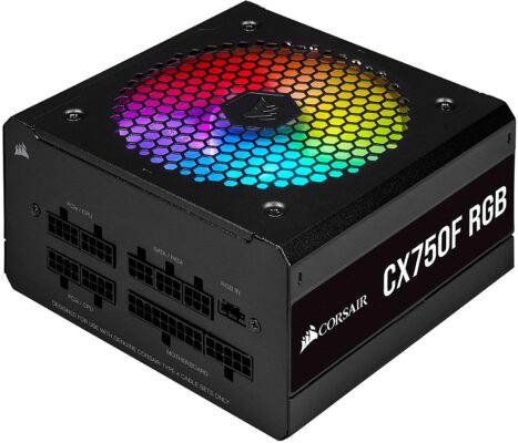 Corsair CX750F RGB 750 Watt Fully Modular Power Supply