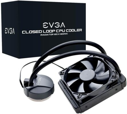EVGA CLC 120mm AIO Liquid CPU Cooler (400-HY-CL11-V1)