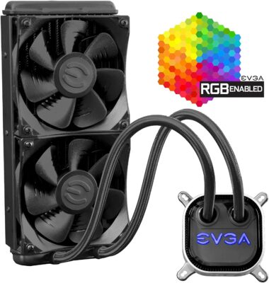 EVGA CLC 280mm AIO RGB LED CPU Liquid Cooler
