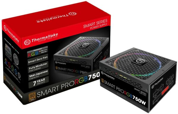 Thermaltake Smart Pro RGB 750W Fully Modular Power Supply