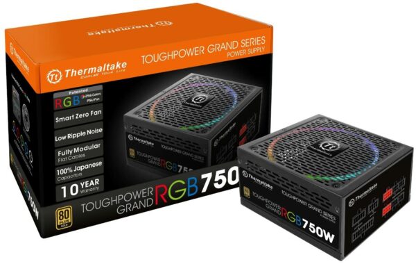 Thermaltake Toughpower Grand RGB 750W Fully Modular Power Supply
