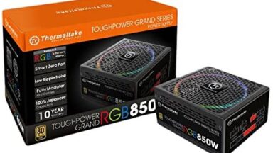 Thermaltake Toughpower Grand RGB 850W Fully Modular Power Supply