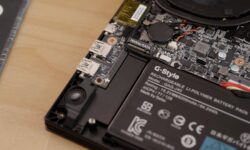 Laptop M.2 NVMe SSD Slot