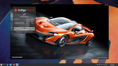 IndigoBench on Asus Tuf A17 - Kubuntu 23.10