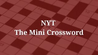 NYT The Mini Crossword