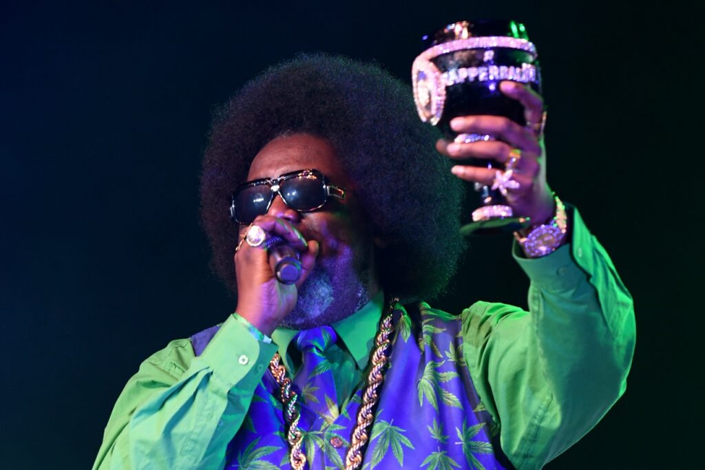 Afroman performing at a 2018 Miami event