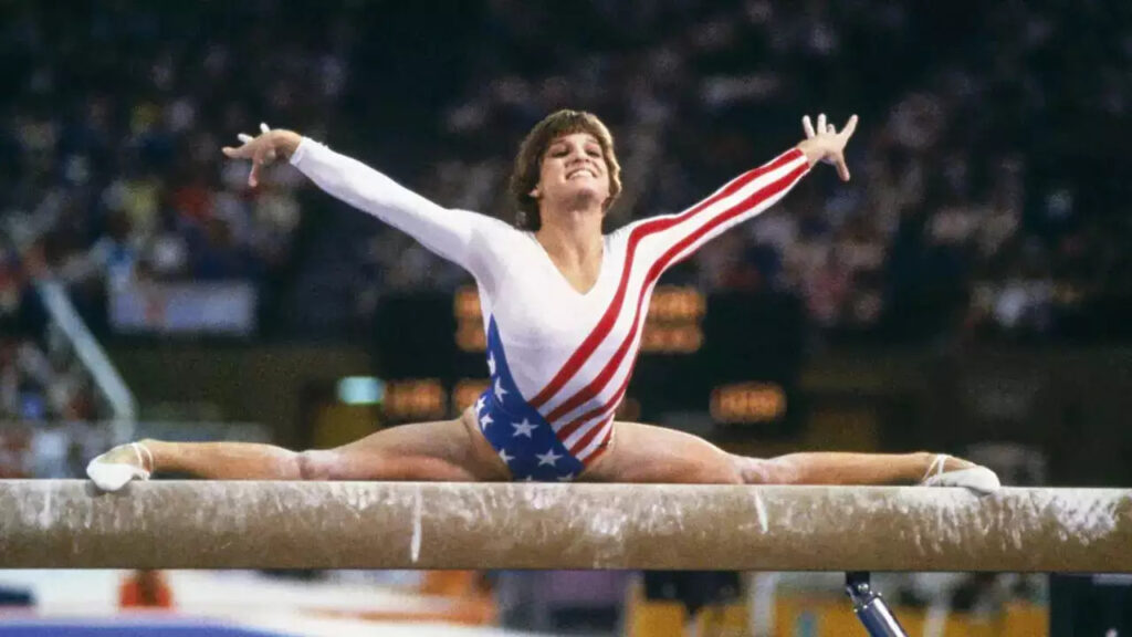 Mary Lou Retton, an Olympian and American Gymnast