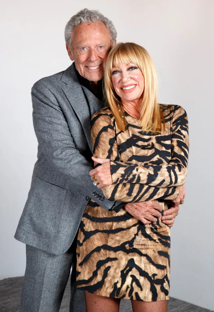 Suzanne Somers with husband Alan Hamel