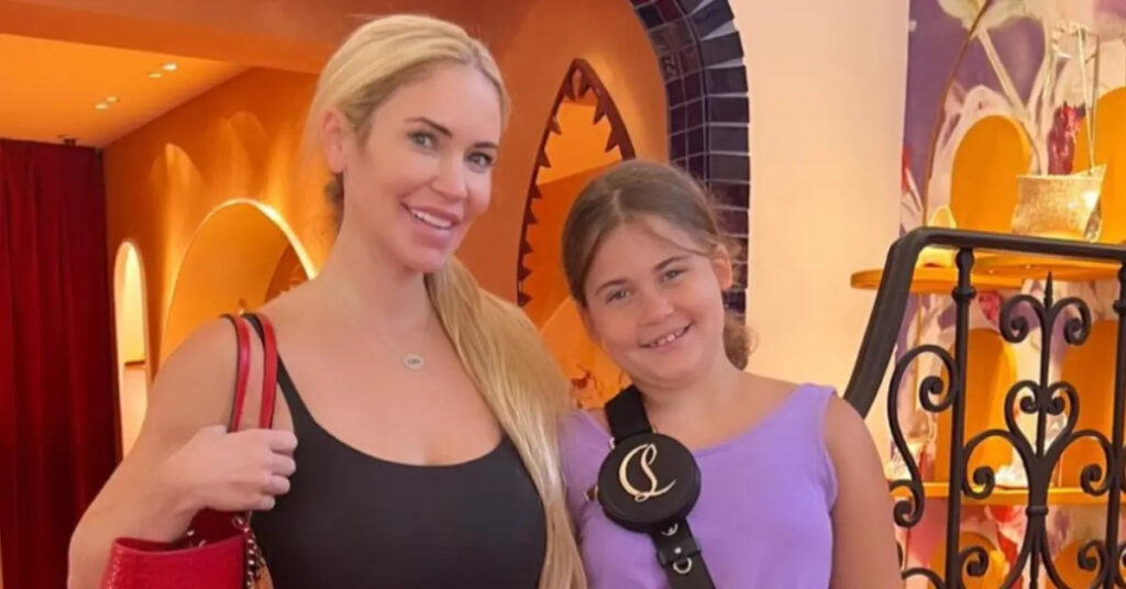 Ingrid Rinck with daughter Georgie